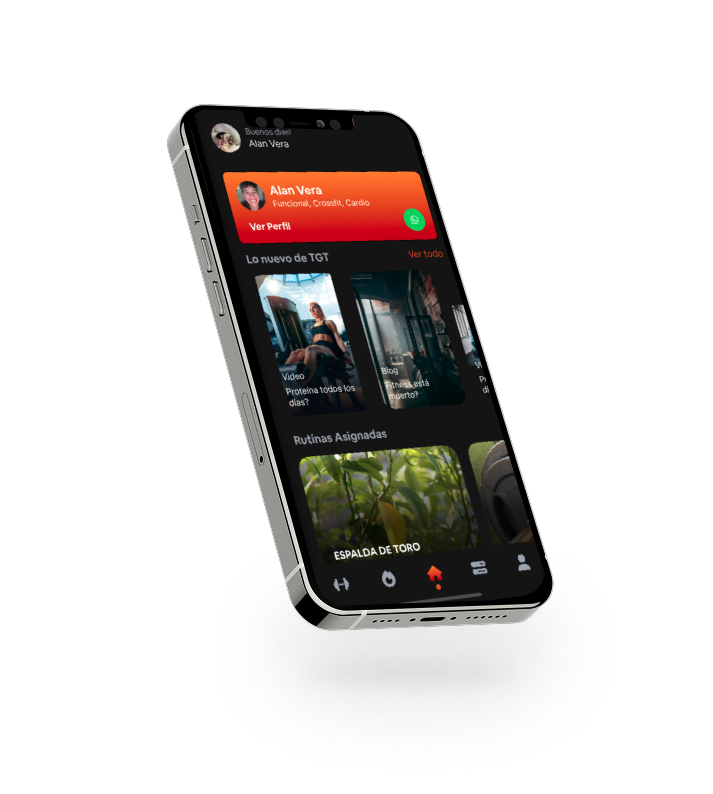 Dashboard del entrenador